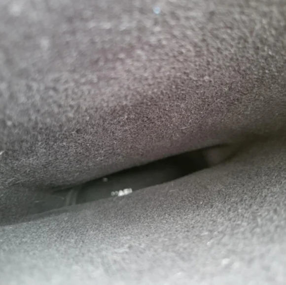 Michael Kors Fulton Tall Riding Harness Boot Black Gloss MK Logo Rain Women 8 - Picture 6 of 11